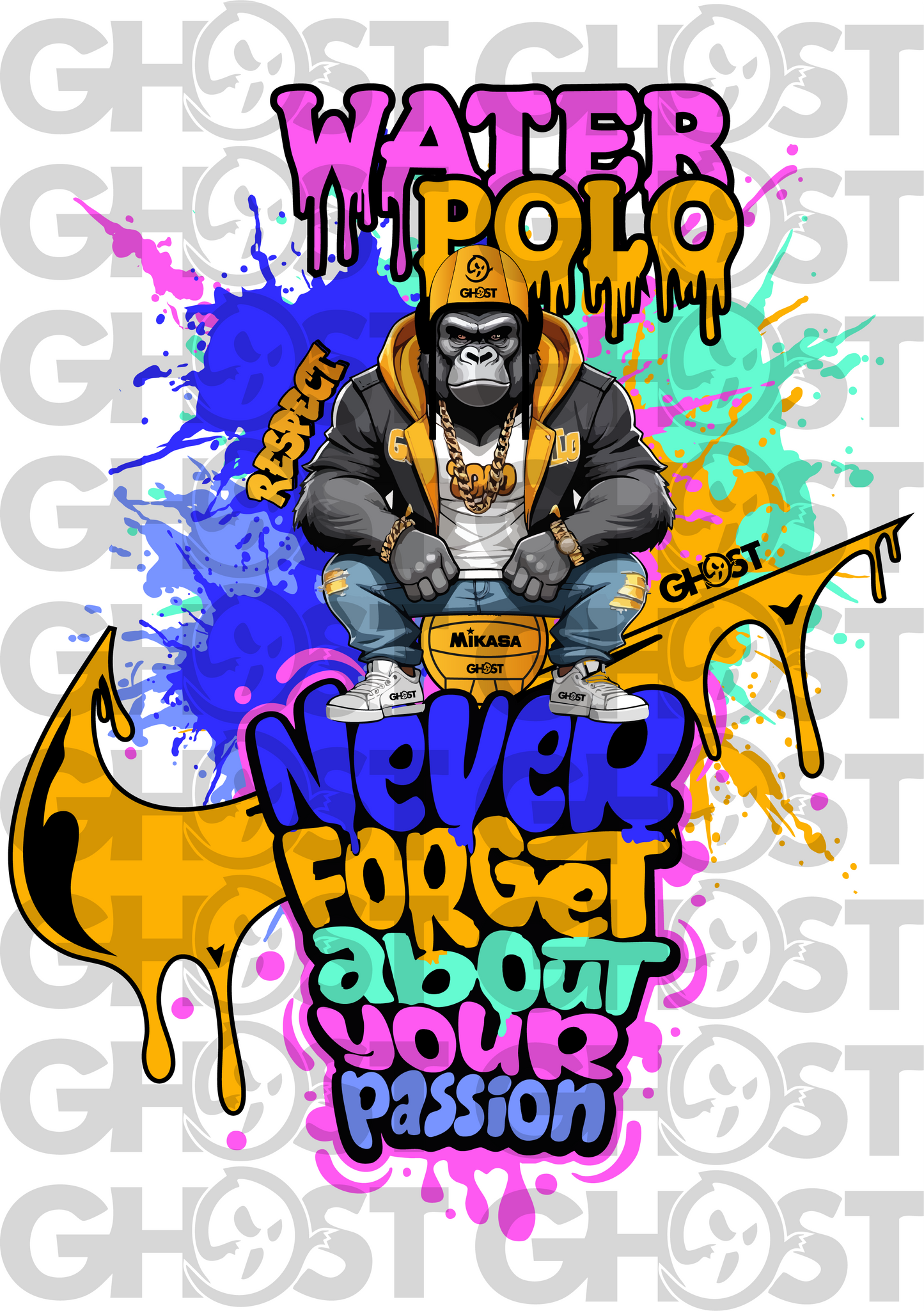 Design Nike Water Polo Respect Gorrilla
